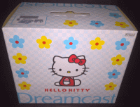 Sega Dreamcast Hello Kitty Blue Console JP Sega Dreamcast JP box art